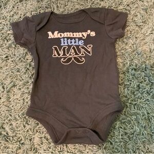 ⭐️ 5 for $15 Mustache Short Sleeve Onesie